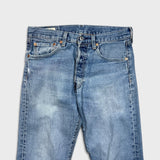 Levi's 501 '93 Jeans Mens 31x31 Blue Original Fit Straight Leg Light Wash Denim Pants