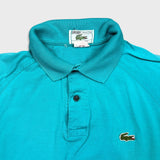 Vintage 80s Lacoste Izod Collection Polo Shirt Mens Small Blue Japanese Short Sleeve