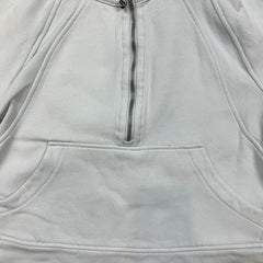 Lululemon Scuba Oversized 1/2 Zip Hoodie Womens Medium Blue Athletic Pullover