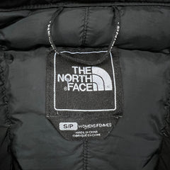 The North Face Metropolis Jacket Womens Small Black 600 Down Puffer Long Coat