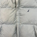 Nautica Jacket Mens XL Red NS-83 Reverisble Puffer Down Full Zip Outdoor Coat