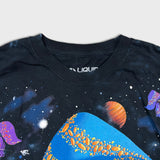 Liquid Blue Space Shroom T Shirt Mens 3XL Multicolor Tie Dye Graphic Tee