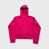 Lululemon Scuba Hoodie Womens Medium Pink Full Zip Sports Hooded Sweater