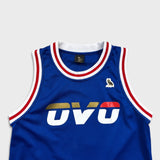 October's Very Own Basketball Jersey Mens Small Blue OVO Runner Logo #6