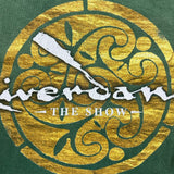 Vintage 90s Riverdale The Show T Shirt Mens Large Green Faded Single Stitch Tee