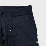 Lululemon Studio Pant II Lined Womens Size 4 Black Relaxed Lightweight Jogger