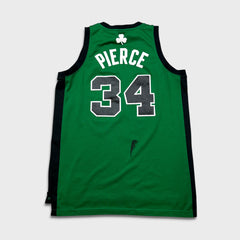 Vintage Adidas Paul Pierce #34 Boston Celtics Jersey Mens Large Green NBA Swingman Basketball