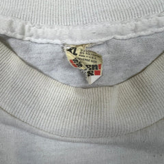 Vintage 80s URIAH HEEP Head First Sleeveless Mens Medium White Rock Promo Band Tank Top