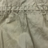 Vintage 90s Nautica Jacket Mens Large Beige Full Zip Outdoor Bomber Coat