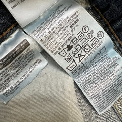 Levi's 559 Jeans Mens 34x32 Blue Relaxed Straight Fit Dark Wash Denim Pants