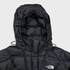 The North Face Metropolis Jacket Womens Small Black 600 Down Puffer Long Coat