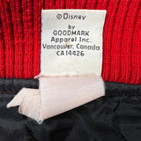 Vintage 90s Disney Mickey Mouse Jacket Mens Medium Red Varsity Letterman