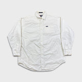 Vintage 90s Chaps Ralph Lauren Shirt Mens Large White Button Up