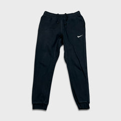 Nike Sportswear Sweatpants Mens Medium Black Swoosh Taper Leg Jogger