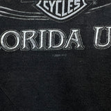 Vintage 2006 Harley Davidson Sleeveless Tee Mens XL Black USA Florida