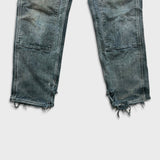 Vintage 90s Carhartt Pants Mens 34x34 Black Original Fit Double Knee Distressed USA