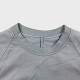 Lululemon City Sweat Crew Mens Medium Gray Long Sleeve Pullover Sweatshirt