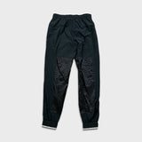 Nike Air 3M Track Pants Mens Medium Black Sportswear Taper Leg Athletic Swoosh