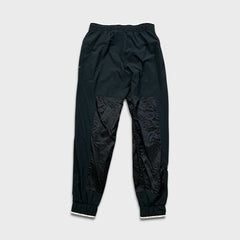 Nike Air 3M Track Pants Mens Medium Black Sportswear Taper Leg Athletic Swoosh