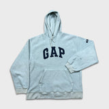 Vintage 90s Gap Fleece Mens XL Blue Spell Out Outdoor Pullover Jacket