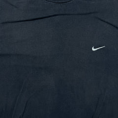 Vintage Nike Sportswear T Shirt Mens XL Black Swoosh Faded Y2K Short Sleeve Tee