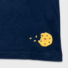 Uniqlo x Kaws x Sesame Street Cookie Monster Tee Mens Medium Blue Graphic T Shirt