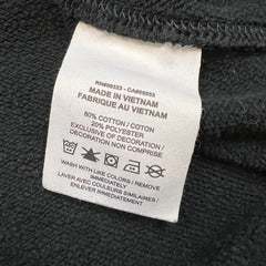 Nike Sportswear Sweatshirt Mens Large Black Swoosh Pullover Crewneck