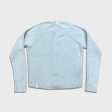 Lululemon Merino Wool-Blend Cardigan Womens Size 2 Blue Button Up Sweatshirt