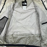 Vintage 90s The North Face Jacket Mens Large White Full Zip Nature Mountain Coat