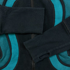 Lululemon Sweatshirt Womens Size 8 Black Sports Full Zip Tracksuit Top