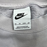 Nike Sportswear Phoenix Fleece Sweatshirt Womens XS Purple Oversize Crop Crewneck