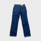 Vintage 90s Levi's 619 Jeans Mens 32x32 Orange Tab Medium Wash Slim Straight Pants