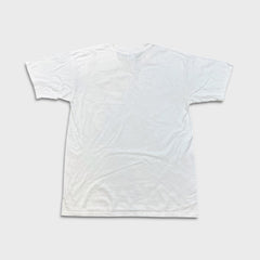 Vintage 90s Canadian Postal Challenge T Shirt Mens Large White Faded Graphic Tee