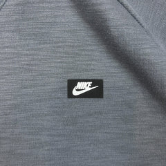 Nike Sportswear Sweatshirt Mens Large Gray Swoosh Tech Fleece Pullover Crewneck