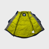 Vintage 90s Nike Sportswear Jacket Mens Large Blue Swoosh Full Zip Puffer Coat