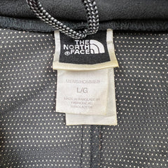 The North Face Fleece Mens Medium Orange Windwall Full Zip Jacket