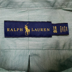Polo Ralph Lauren Shirt Mens XL Blue Pony Preppy Button Up Long Sleeve