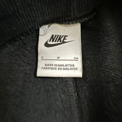 Nike Sportswear Sweatpants Womens Small Black Swoosh Taper Leg Jogger