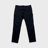 Projek Raw Pants Mens 36x30 Black Slim Tapered Leg Chino Cargo Casual Trousers