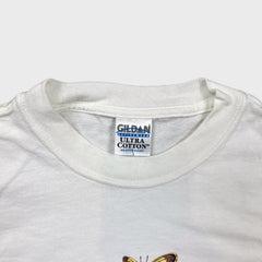 Vintage 2000 Toronto Canada Butterflies T Shirt Mens Small White Animal Graphic Tee