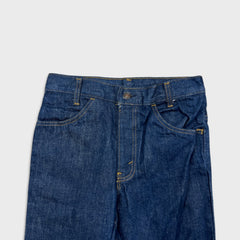 Vintage 80s Levi's 684 Jeans Mens 28x32 Blue Big Bells Bell Bottoms Dark Wash Orange Tab Denim Pants
