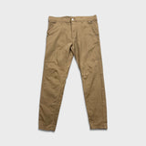 Projek Raw Pants Mens 34x29 Brown Slim Taper Leg Lightweight Chino Trousers