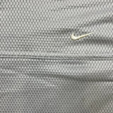 Vintage Nike Sportswear T Shirt Men Medium Gray Swoosh Athletic Y2K Short Sleeve Tee