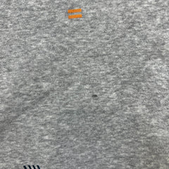 Adidas Essentials Sweatshirt Mens XL Gray Global Citizens 3 Striped AOP Crewneck