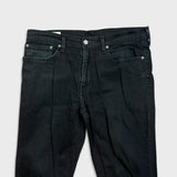 Levi's 511 Jeans Mens 34x34 Black Slim Fit Mid Rise Dark Wash Stretch Denim Pants