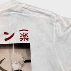 Uniqlo Naruto Shippuden T Shirt Mens Large White Ramen Pocket Graphic Tee