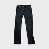 Levi's 511 Jeans Mens 30x30 Black Slim Fit Mid Rise Dark Wash Stretch Denim Pants