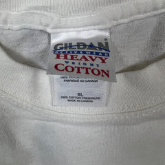 Vintage 90s Gildan Molson Canadian T Shirt Mens XL White Canada Kicks A** I Am Canadian Tee