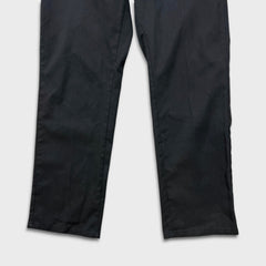Dickies Genuine Pants Mens 32x32 Black Original Straight Faded Workwear Trousers