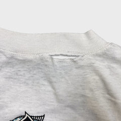 Vintage 1993 Florida Marlins T Shirt Mens XL White MLB Bulletin AOP Baseball Tee